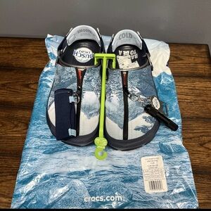 Busch Beer x Crocs Classic All Terrain Clog Adjustable Clogs Men Size 9 NWT